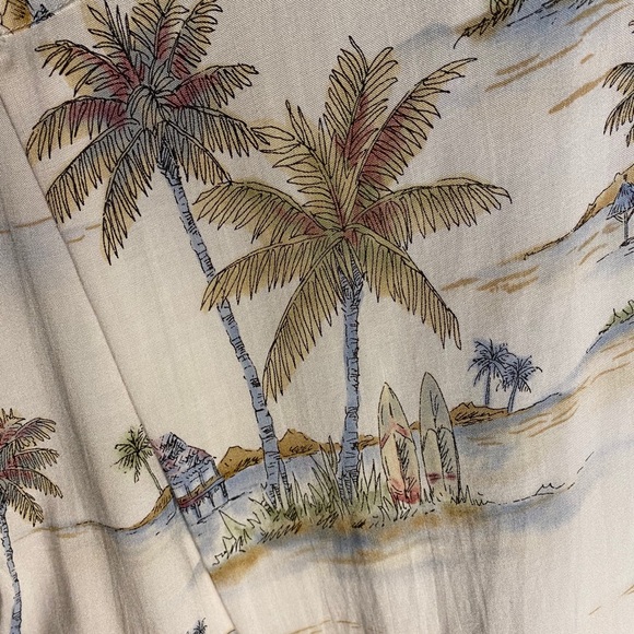 Vintage Tropical Button Down Shirt - Picture 4 of 5